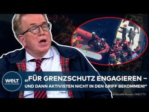 WELT Nachrichtensender – ILLEGALE MIGRATION: Diese Frontex-Aufnahmen setzen Sea-Watch unter Druck | BILD-Reporter ordnet ein