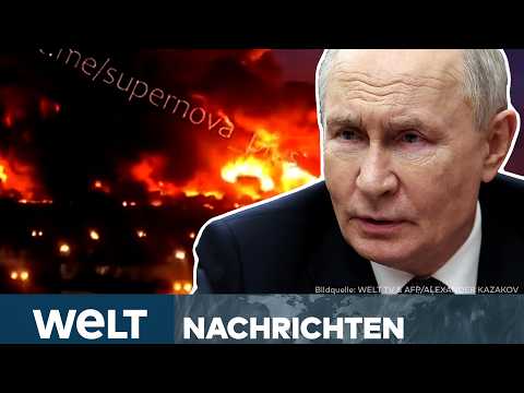 PUTINS KRIEG: Ukraine gelingt Coup gegen Kriegslogistik! Russen antworten mit voller Härte | STREAM