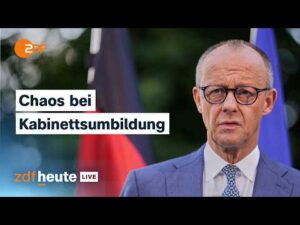 ZDFheute Nachrichten – Holpriger Neustart: Unmut über missglückte Neuaufstellung | ZDFheute live