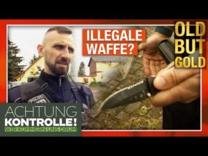 Achtung Kontrolle – Verbotene Waffe griffbereit: Polizei konfisziert Einhandmesser! | Old But Gold