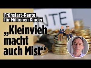 BILD – Frühstart-Rente ab 6 Jahren: Reichen 10 Euro im Monat für die Altersvorsorge? | Vertraulich-Clips