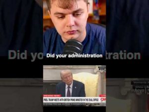 A reporter asked Trump about Andrew Tate and it got awkward fast
