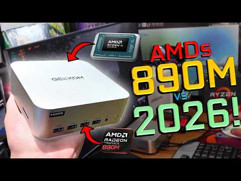 AMD's 890M iGPU...Still a Legend in Single Channel? - Ft: GEEKOM A9 MAX (2026 Edition)