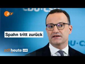 Nach Leihmutterschaft-Debatte: Unions-Fraktionschef Spahn tritt zurück | ZDFheute live
