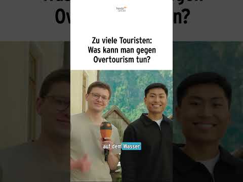 Zu viele Touristen: Was kann man gegen Overtourism tun? | heute-show #shorts