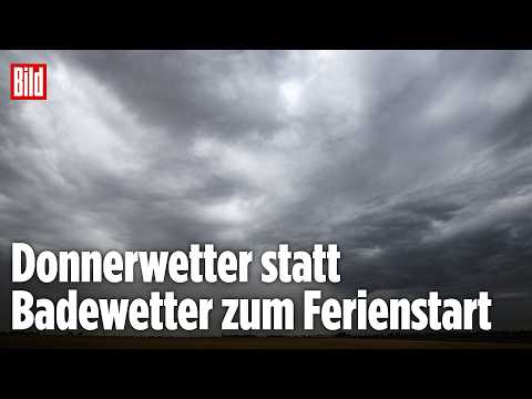 Wetter zum Wochenende: Ferienstart ohne Sonne? DAS erwartet Urlauber!