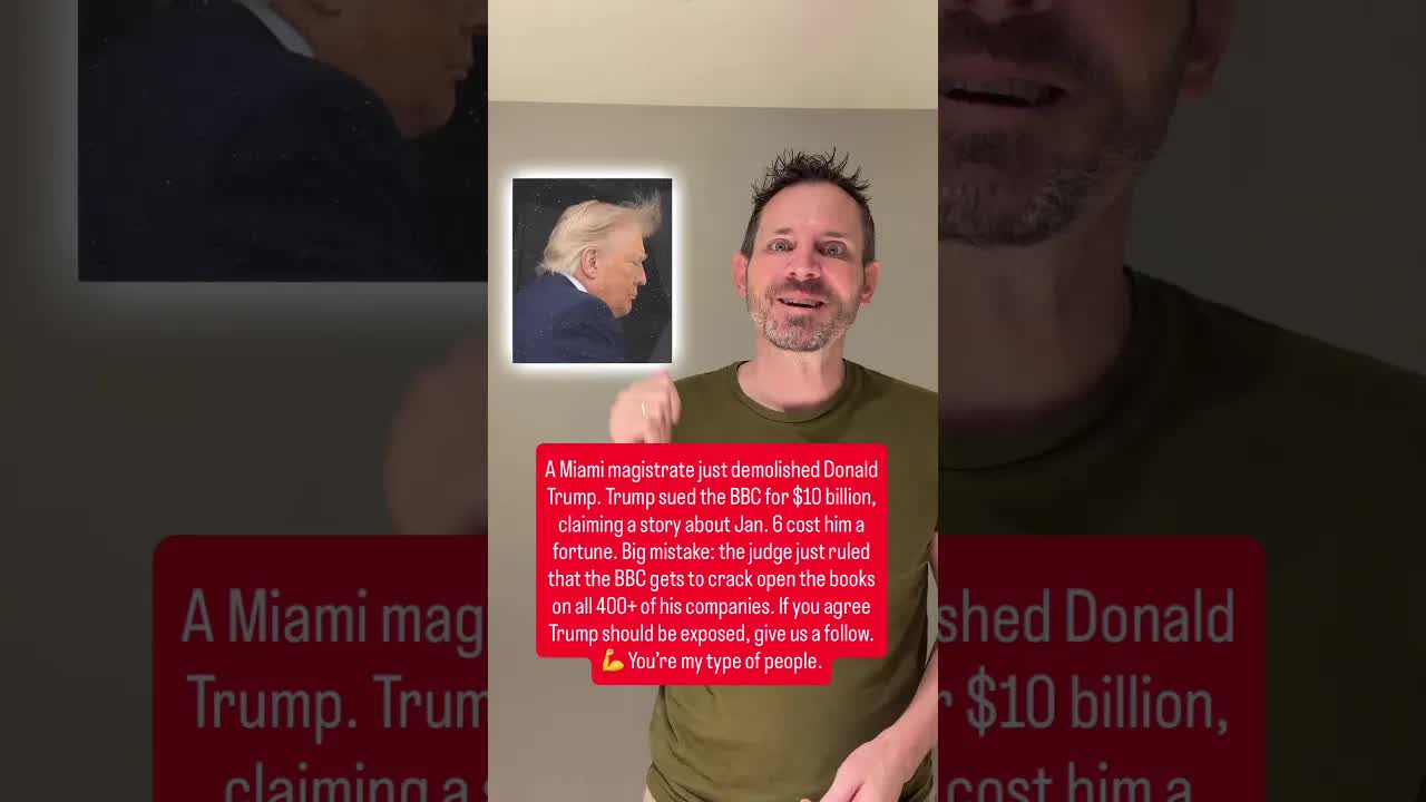 👀 Judge DEMOLISHES Trump