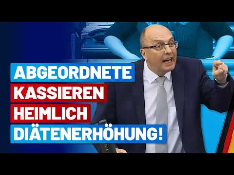 Politik erhält heimlich 500 Euro mehr! Peter Bohnhof - AfD-Fraktion im Deutschen Bundestag