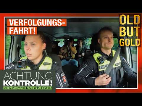 Provoziert, dann geflüchtet: Polizei jagt Roller-Fahrer! | Old But Gold