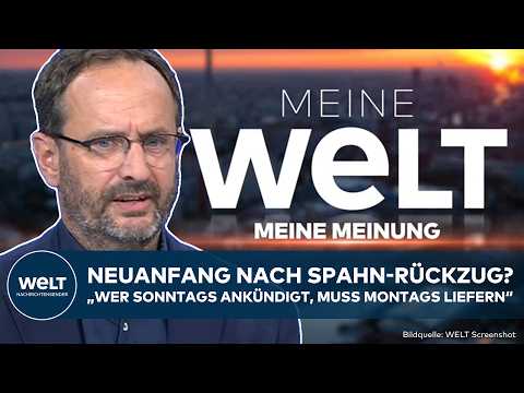 MEINE MEINUNG: Nutzt Merz die Chance? Rückzug von Spahn könnte Neuanfang sein