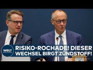 WELT Nachrichtensender – PERSONALROCHADE BEI DER UNION: Diese Entscheidung von Merz sorgt für heftigen Gegenwind!