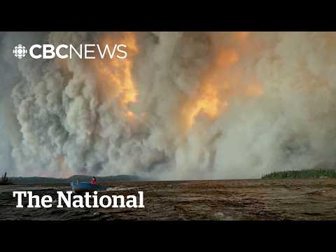 Canada wildfires force residents to flee, send dangerous smoke drifting south