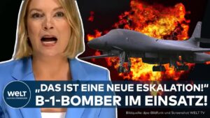 WELT – NEUE ESKALATION IM IRAN-KRIEG: USA setzen jetzt B-1-Lancer-Bomber ein!