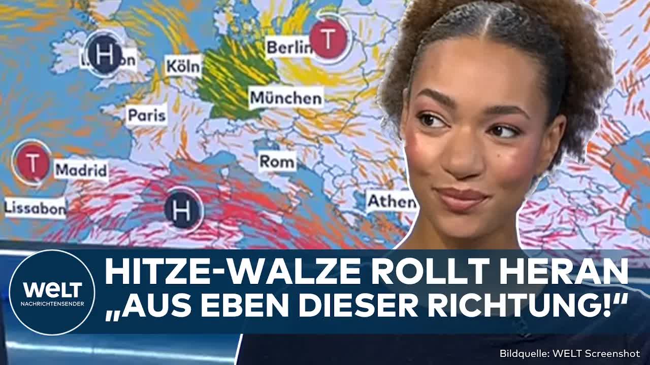 WETTER: Hitze-Walze trifft Deutschland! Hoch-Sommer? Temperaturen steigen in einigen Regionen stark