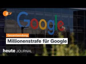 ZDFheute Nachrichten – heute journal vom 23.07.2026 Googles Millionen-Strafe, Atom-Deal USA Saudi-Arabien, hohe Rohölpreise