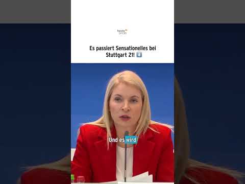 Es passiert Sensationelles bei Stuttgart 21 | heute-show #shorts