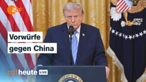 ZDFheute Nachrichten – Trumps Rede an die Nation: Wie Trump erneut Zweifel an den US-Wahlen sät | ZDFheute live