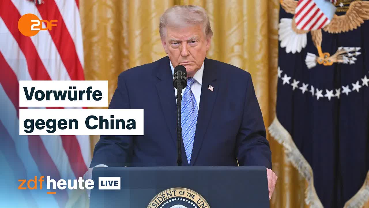 Trumps Rede an die Nation: Wie Trump erneut Zweifel an den US-Wahlen sät | ZDFheute live