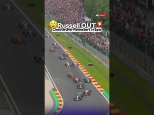 Sky Sport Formel 1 – Hamilton und Russell kollidieren nach dem Start! 💥