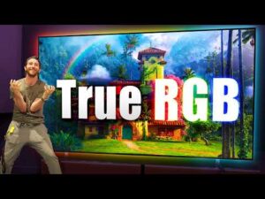 (23) Linus Tech Tips – The GOD-KING of TVs – Sony TrueRGB 115”
