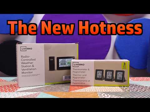 Unboxing Two Livarno Digital Thermometer Products From Lidl