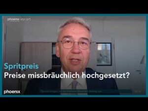 phoenix tagesgespräch mit Andreas Mundt zum Spritpreis | 23.07.26
