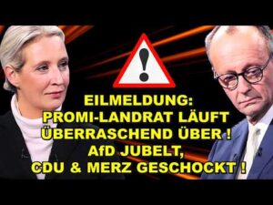 Neverforgetniki – EIL: LANDRAT LÄUFT ÜBER! AfD JUBELT!