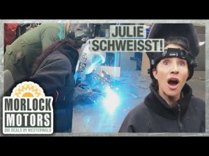 Kabel Eins – Schweiß-Kurs bei Klotzki: Julie’s Ehrgeiz kennt keine Grenzen! | Morlock Motors