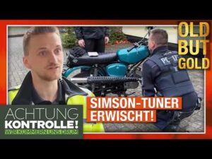Achtung Kontrolle – Illegales Tuning? Polizei stoppt Simson-Schrauber auf dem Schulweg! | Old But Gold
