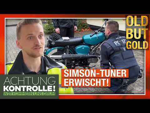 Illegales Tuning? Polizei stoppt Simson-Schrauber auf dem Schulweg! | Old But Gold
