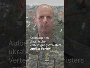 ZDFheute Nachrichten – Ablösung des ukrainischen Verteidigungsministers „großer Fehler“ – Oberst Reisner | #ukreine