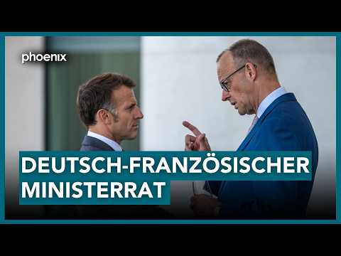 Deutsch-Französischer Ministerrat: Ankunft von Macron auf Schloss Bensberg | 16.07.26