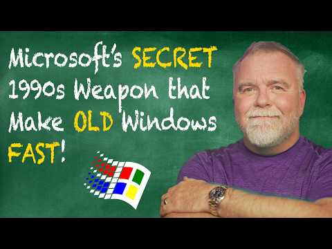 Microsoft's Secret 90s Weapon That Made Windows Fast