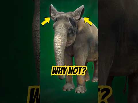 Why don't elephants have pointy ears?