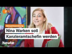 ZDFheute Nachrichten – heute 19:00 Uhr vom 23.07.2026 Umbau Bundeskabinett, EU bestraft Google, schneeloses Matterhorn
