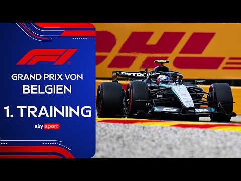 Red Bull mit neuem altem Flügel | 1. Freies Training - HL | Großer Preis von Belgien | Formel 1