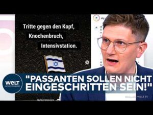 ANTISEMITISMUS-ALARM: “Wirklich brutal!” Prügelattacke wegen Israel-Pin sorgt für Entsetzen!