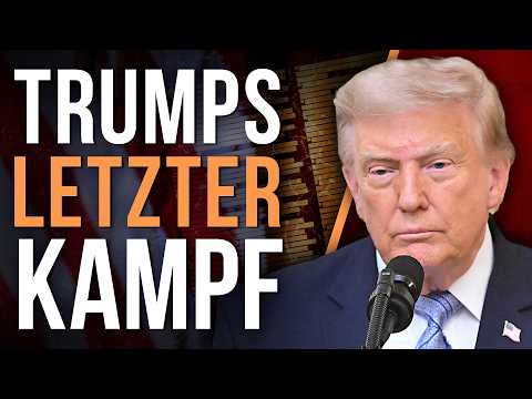 Brutal: Trump BLAMIERT sich mit Debakel-Rede!