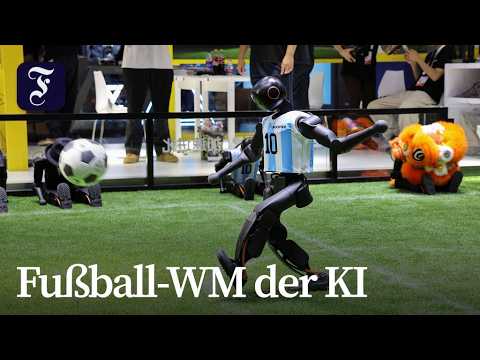 Robo-Cup: Humanoide Roboter spielen um den WM Titel 2026