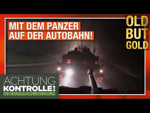 Panzer auf der Autobahn! 68-Tonnen Leopard 2 im Straßenverkehr?! | Old But Gold