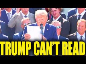 Jack Cocchiarella – Trump Unable To Read Crowd Laughs