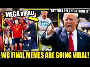 Trump is FURIOUS about these WORLD CUP Final MEMES!