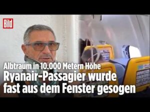 Ryanair-Passagier: „Blut tropfte von meinem Gesicht und meinen Händen“