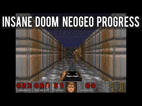 DOOM Neo Geo progress...You guys are insane...