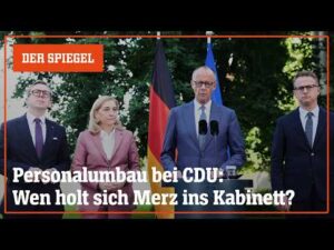 Livestream: Merz präsentiert neue Kabinettsmitglieder | DER SPIEGEL