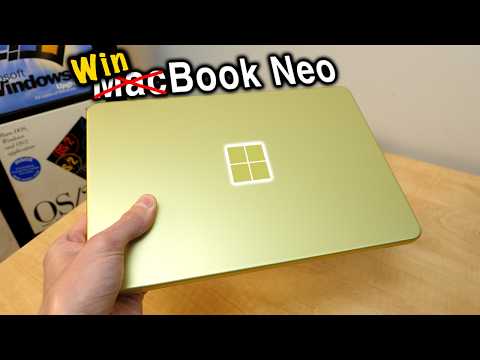 I Bought a MacBook Neo and Ran Windows on it...
