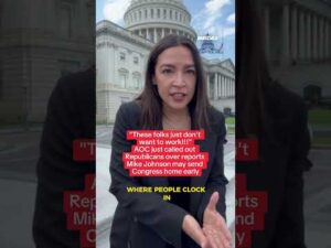 MeidasTouch – AOC BLASTS GOP Over Plan to Recess Early: “THESE FOLKS JUST DON’T WANT TO WORK!!!”