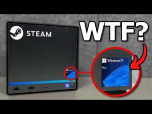 I installed WINDOWS on my Steam Machine… 💀
