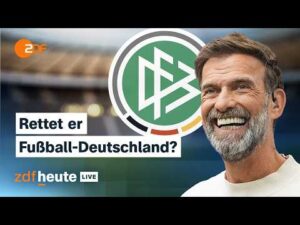 ZDFheute Nachrichten – Das plant Jürgen Klopp als Bundestrainer: Pressekonferenz des DFB | ZDFheute live