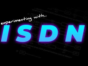 The Serial Port – Do you remember ISDN?